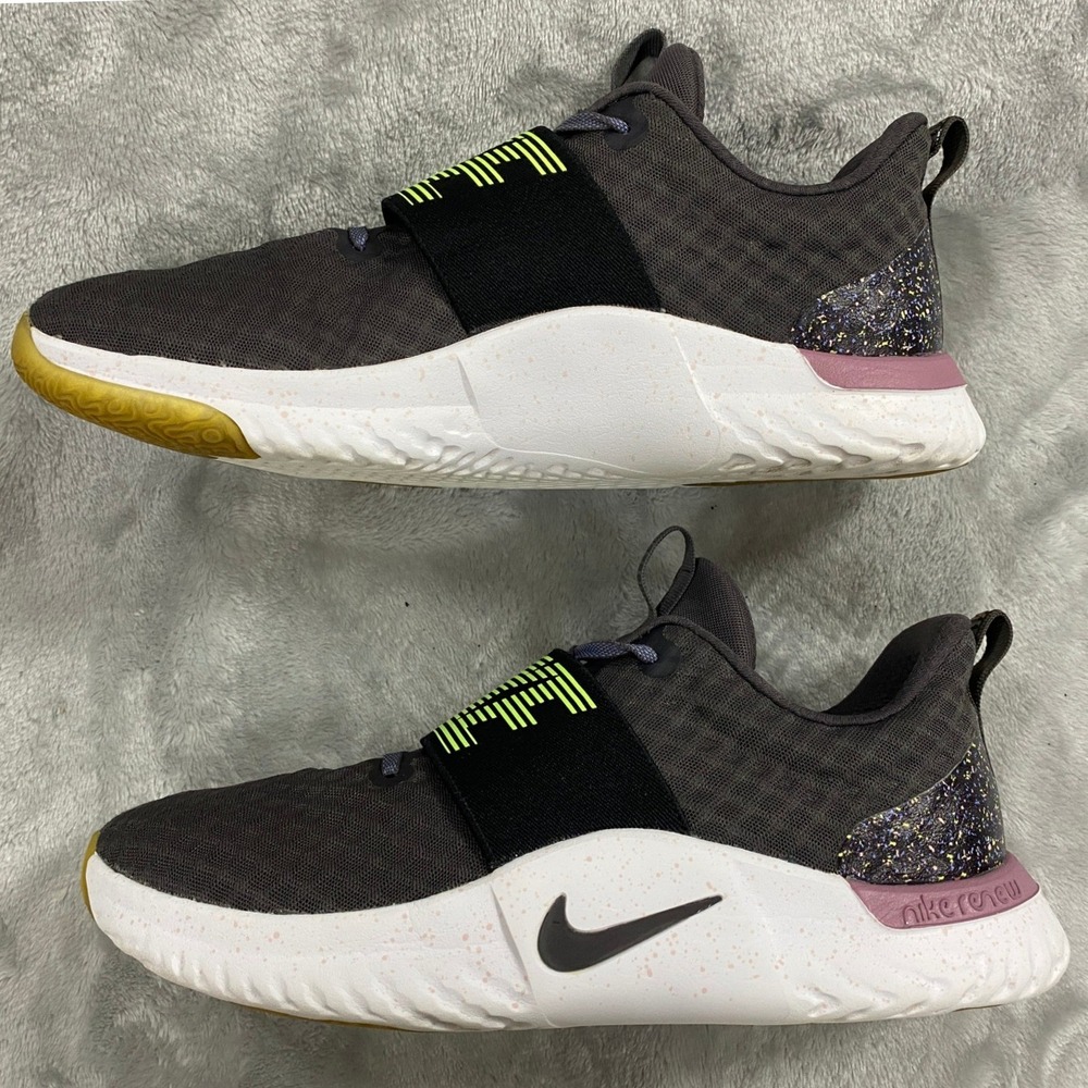Nike Renew In-Season TR 9 Training Shoes Women 8 Black Plum Chalk CD0219-001